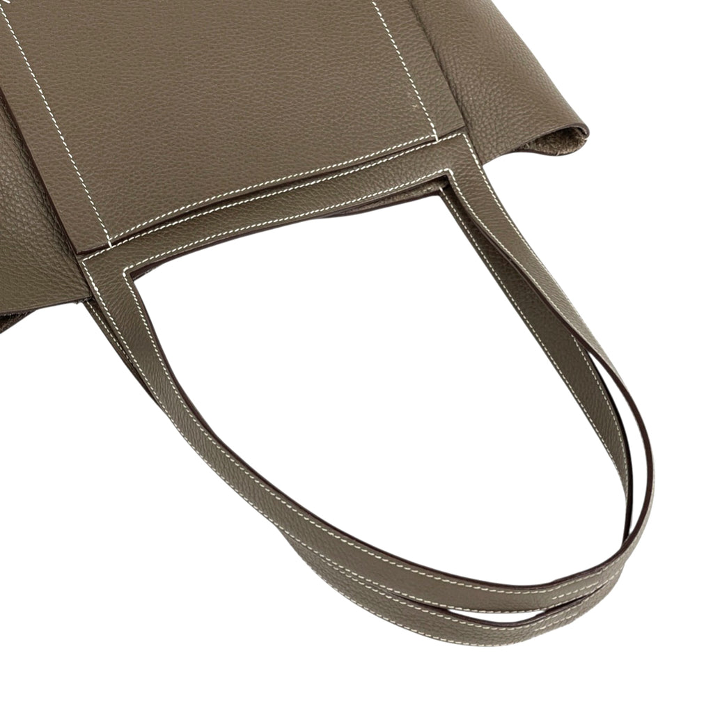 エルメス カバセリエ 31 ショルダーバッグ トートバッグ トリヨンクレマンス エトゥープ Z レディース 【中古】brbag