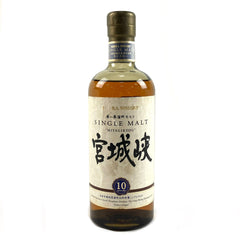 【東京都内限定お届け】 ニッカ NIKKA 宮城峡 単一蒸溜所モルト 10年 700ml 国産ウイスキー 【古酒】 liqbb