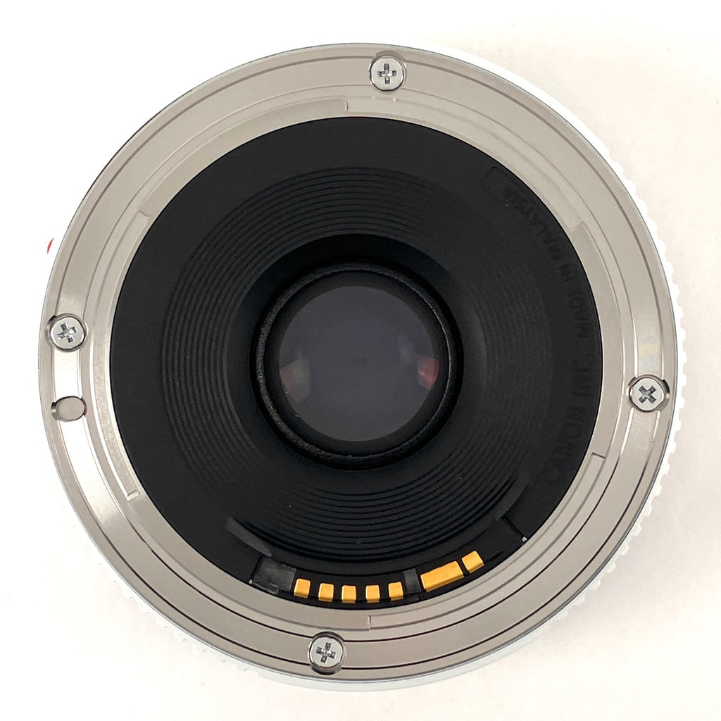 キヤノン Canon EF 40mm F2.8 STM ホワイト 一眼カメラ用レンズ（オートフォーカス） 【中古】