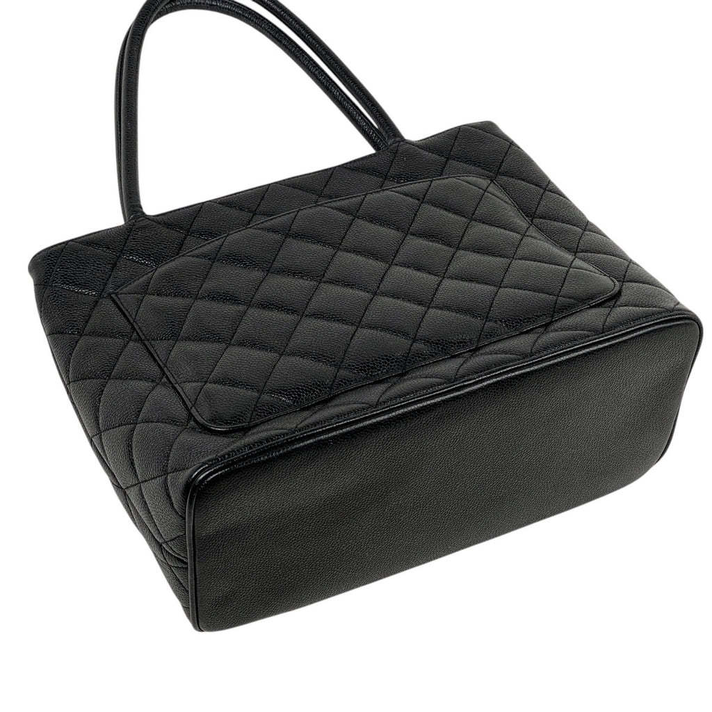 シャネル 復刻トート ハンドバッグ ココマーク トートバッグ キャビアスキン A01804 レディース 【中古】brbag