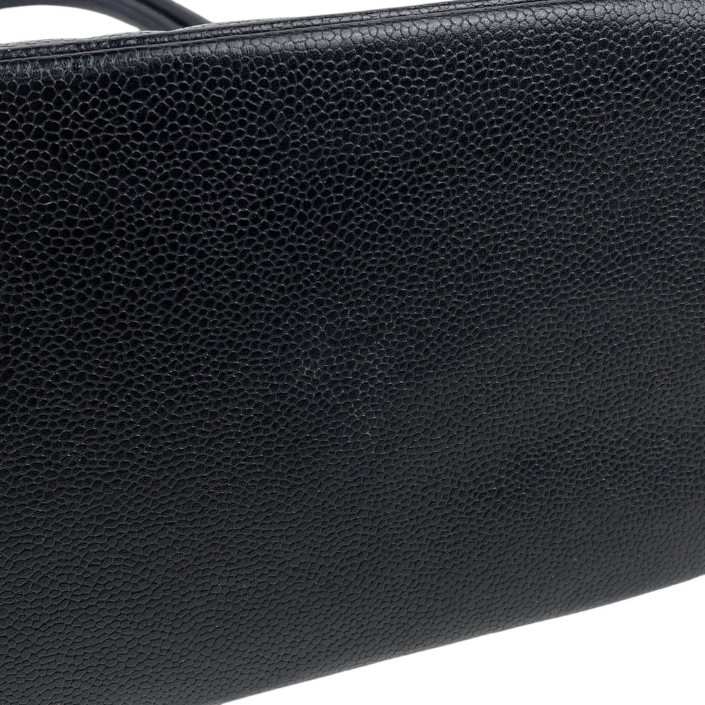 シャネル 復刻トート ハンドバッグ ココマーク トートバッグ キャビアスキン A01804 レディース 【中古】brbag
