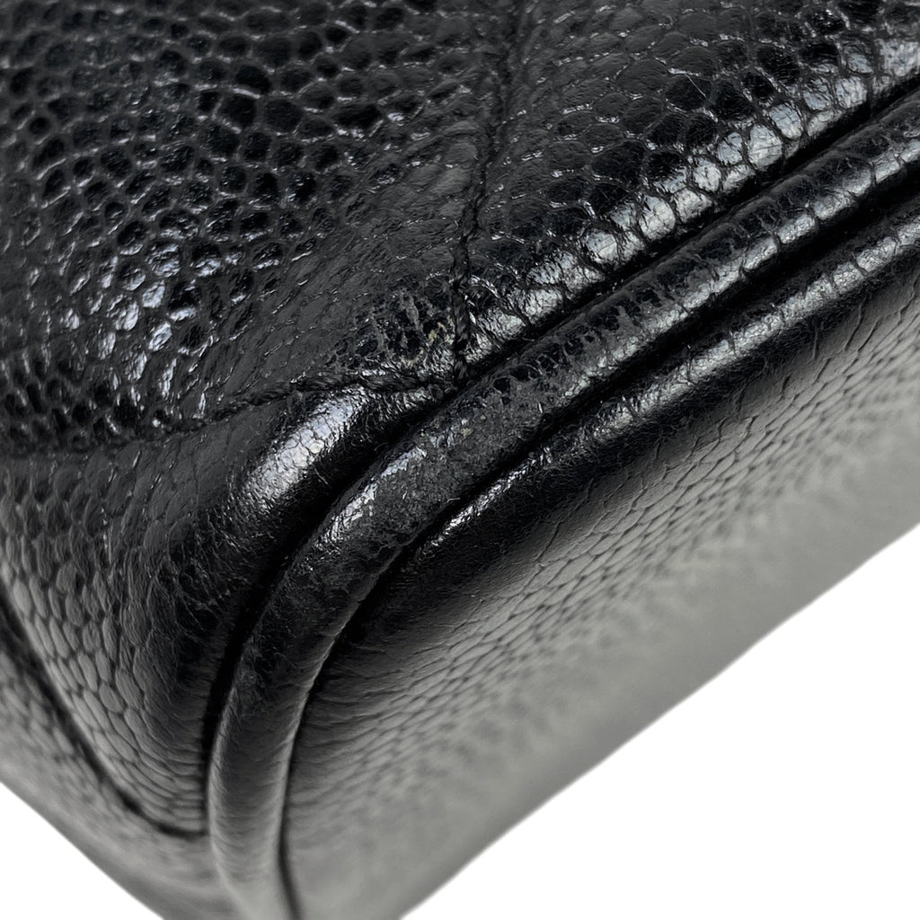 シャネル 復刻トート ハンドバッグ ココマーク トートバッグ キャビアスキン A01804 レディース 【中古】brbag