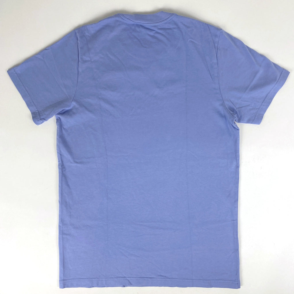 モンクレール ロゴ Tシャツ ハート ワッペン 8C00021 トップス 半袖Ｔシャツ 綿 ライトブルー メンズ 【中古】