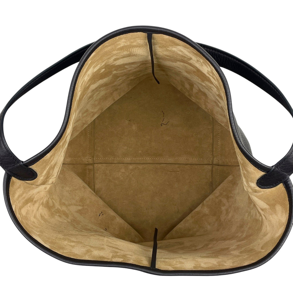 ザ・ロウ THE ROW NSパーク トートバッグ ラージ 肩掛け トートバッグ レザー ブラック レディース 【中古】brbag