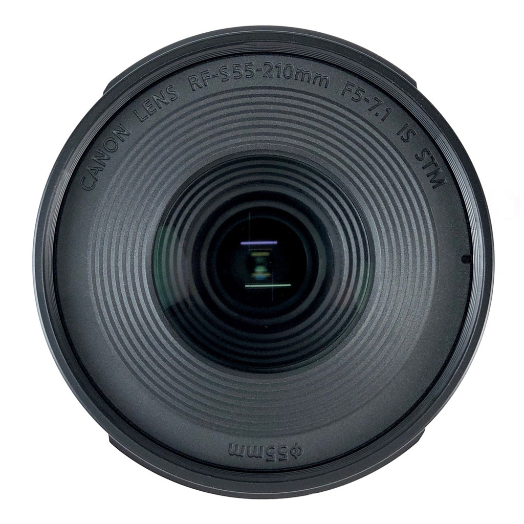 【在庫一掃】 キヤノン Canon RF-S 55-210mm F5-7.1 IS STM 一眼カメラ用レンズ（オートフォーカス） 【中古】