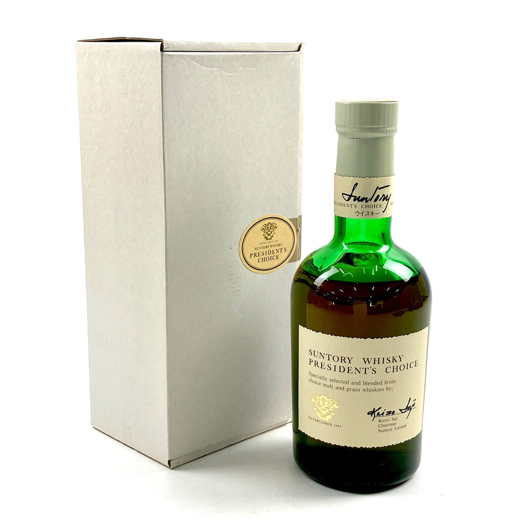 【東京都内限定お届け】 サントリー SUNTORY プレジデントチョイス 佐治敬三 760ml 国産ウイスキー 【古酒】liqbb