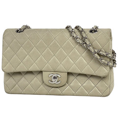 シャネル マトラッセ Wフラップ チェーン ショルダーバッグ ココマーク レザー アイボリー A01112 レディース 【中古】 brbag