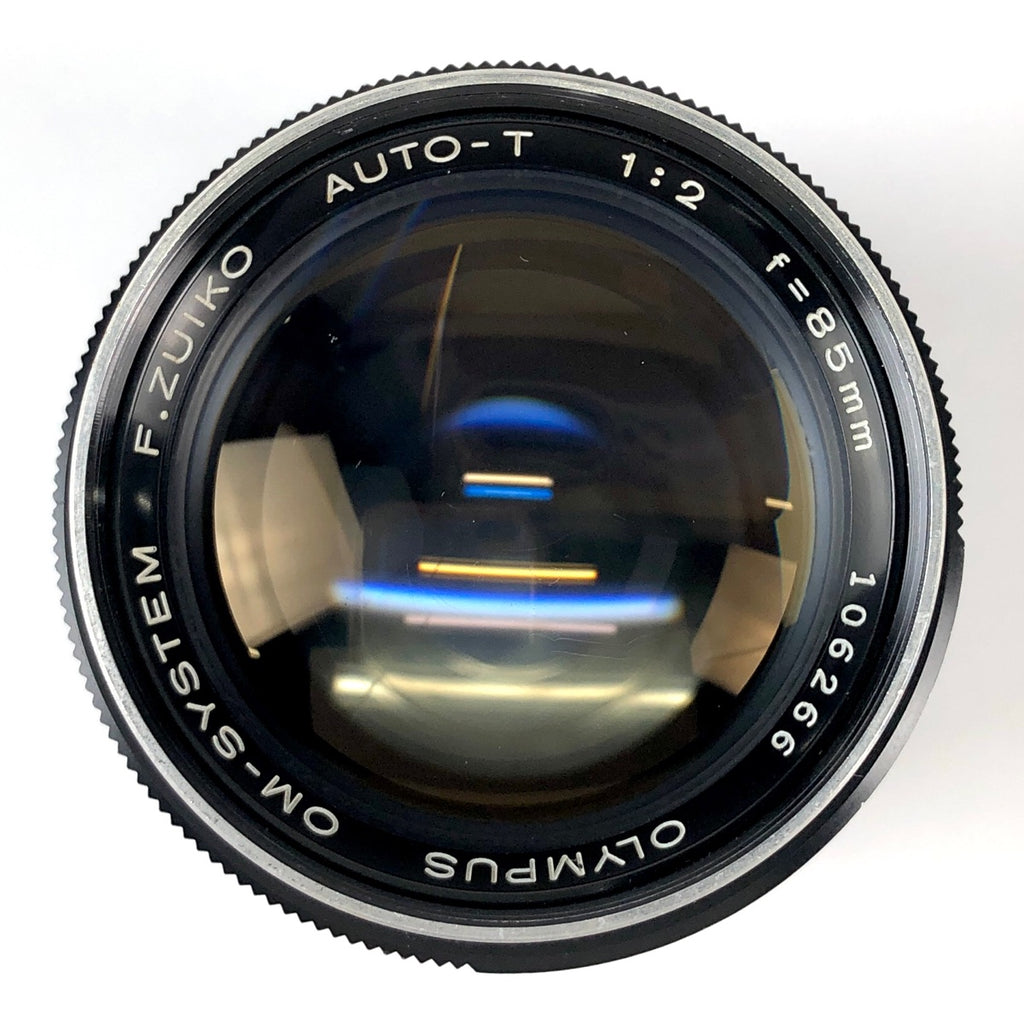 オリンパス OLYMPUS F.ZUIKO AUTO-T 85mm F2 一眼カメラ用レンズ（マニュアルフォーカス） 【中古】