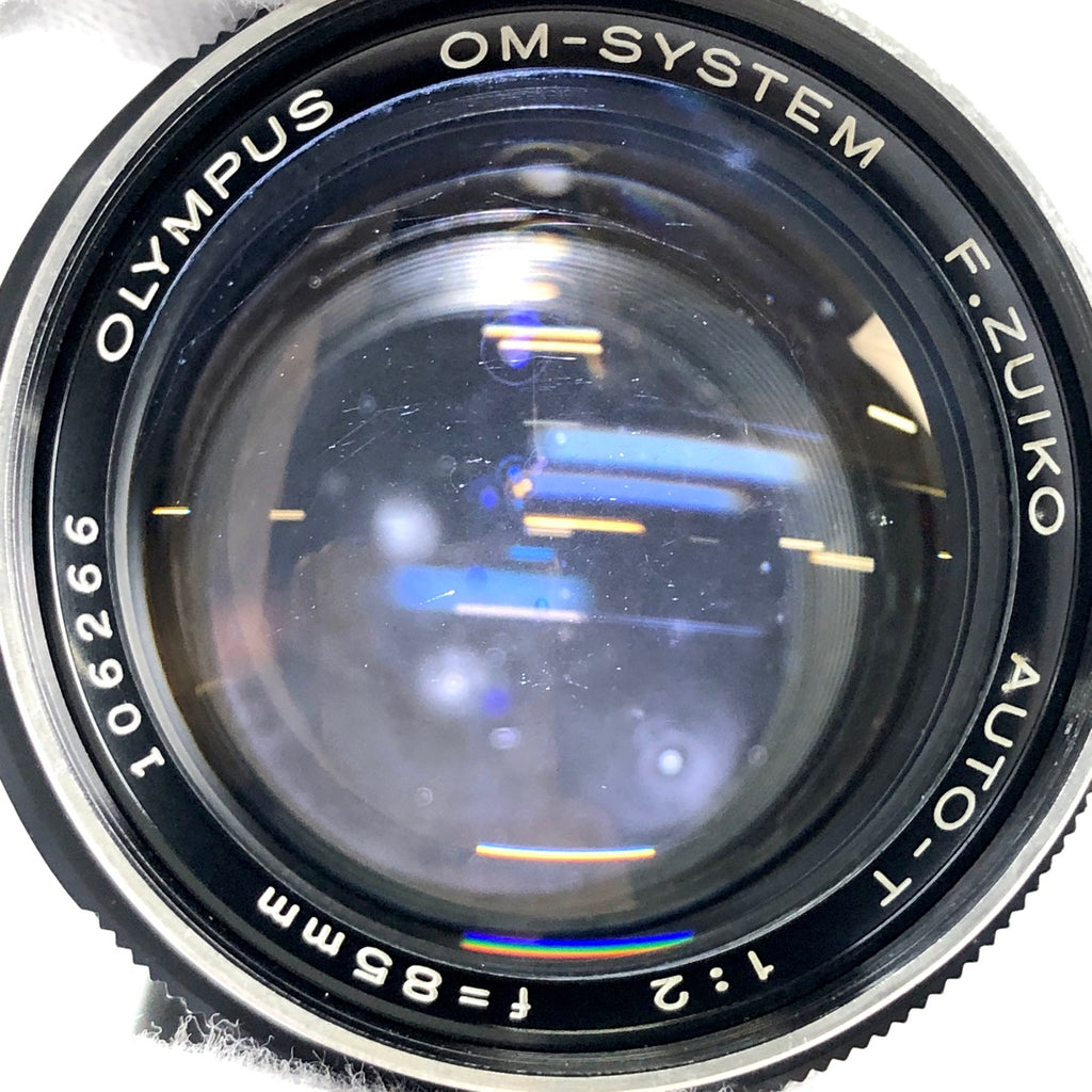 オリンパス OLYMPUS F.ZUIKO AUTO-T 85mm F2 一眼カメラ用レンズ（マニュアルフォーカス） 【中古】