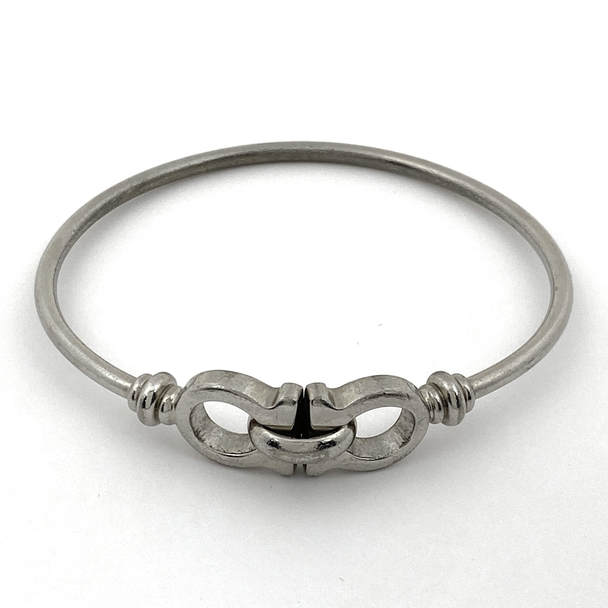 サルヴァトーレ・フェラガモ ガンチーニ　シルバー925　バングル・ブレスレット Salvatore Ferragamo - 【Ferragamo】フェラガモ バングル ガンチーニ