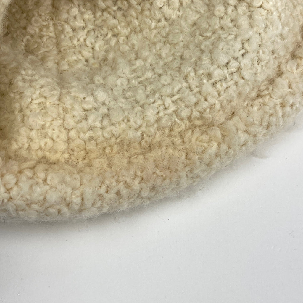 エルメス ニットキャップ メンズ 帽子 キャップ ナチュラル ブラック レディース 【中古】brapp