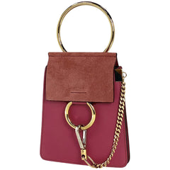 【在庫一掃】 クロエ フェイ ショルダーバッグ 2WAY ハンドバッグ FAYE ショルダーバッグ レザー ピンク レディース 【中古】brbag