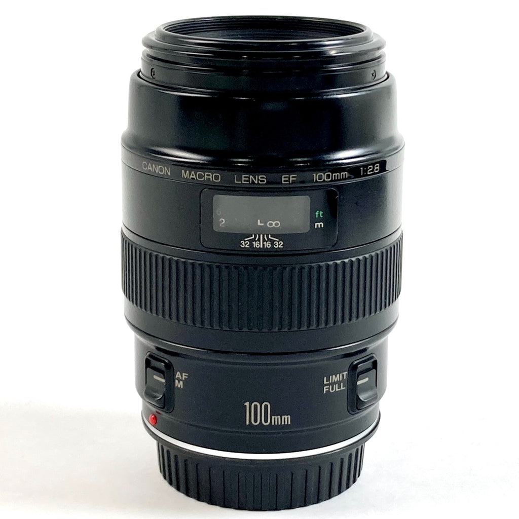 キヤノン Canon EF 100mm F2.8 MACRO 一眼カメラ用レンズ（オートフォーカス） 【中古】