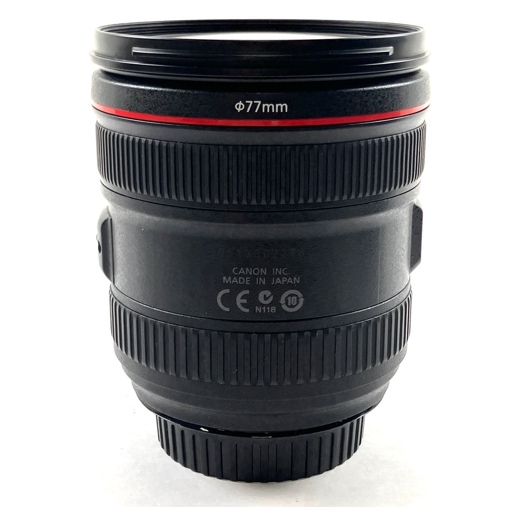 キヤノン Canon EF 24-70mm F4L IS USM 一眼カメラ用レンズ（オートフォーカス） 【中古】cambb