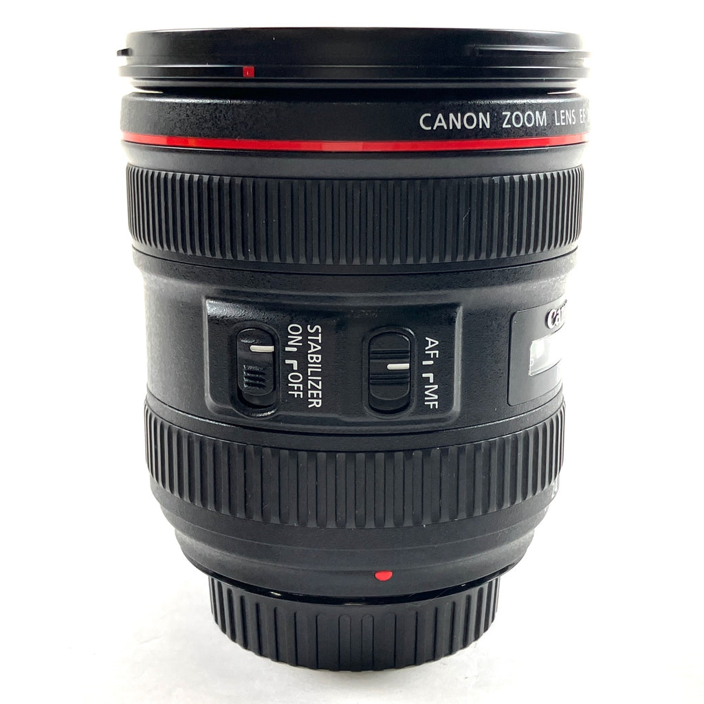 キヤノン Canon EF 24-70mm F4L IS USM 一眼カメラ用レンズ（オートフォーカス） 【中古】cambb