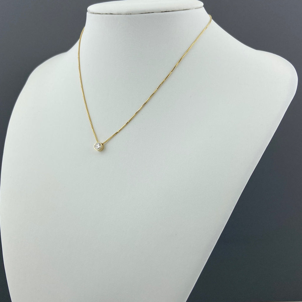 ダイヤモンド デザインネックレス YG イエローゴールド ペンダント ネックレス K18 ダイヤモンド レディース 【中古】nbjwl