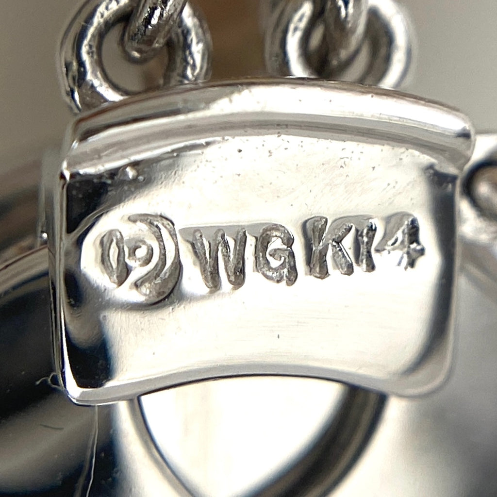 【最終値引き】 タサキ ネックレス パール K14 WG レディース 中古 brjwl