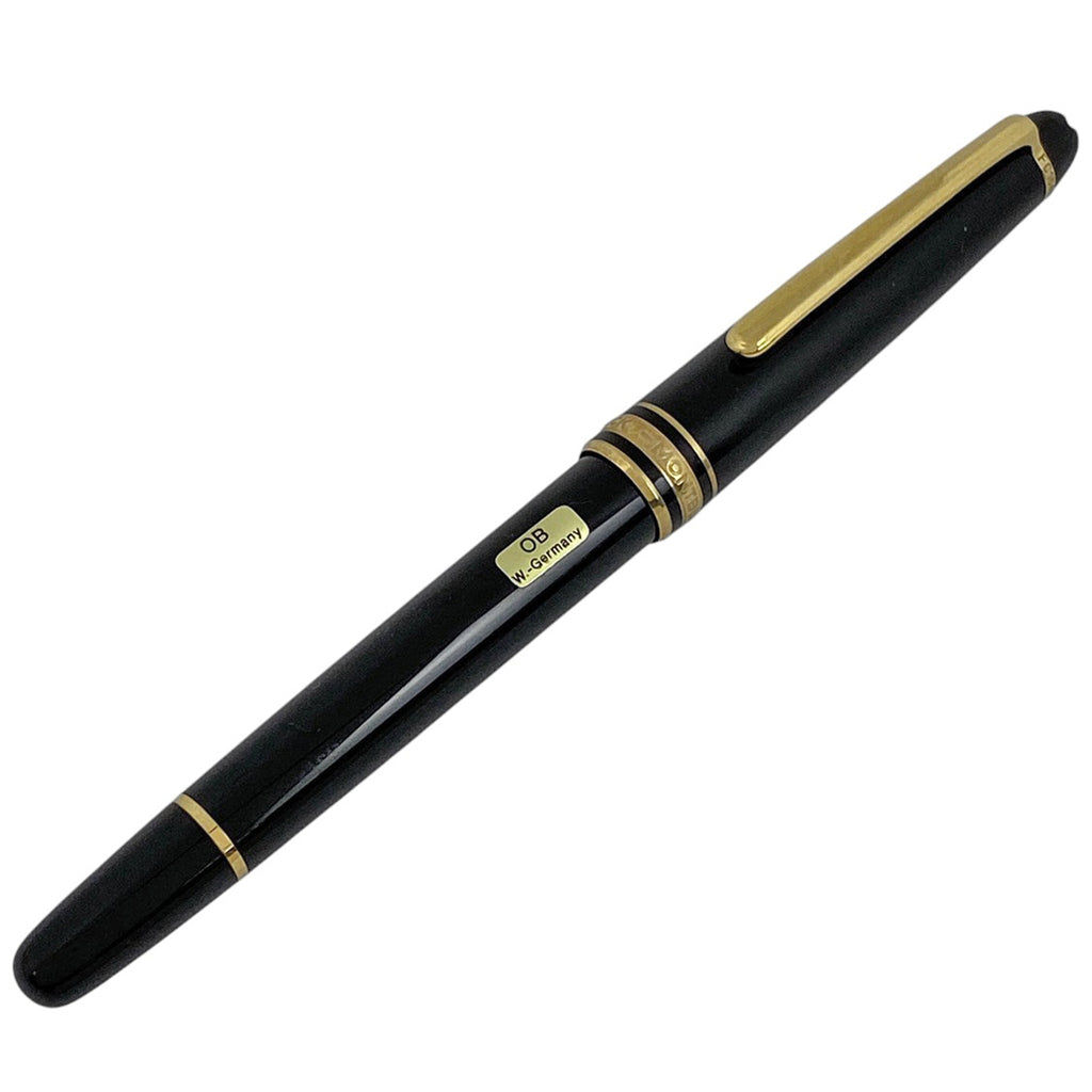 モンブラン マイスターシュティック 万年筆 文房具 筆記具 14K 万年筆 プラスチック ブラック レディース 【中古】brbag