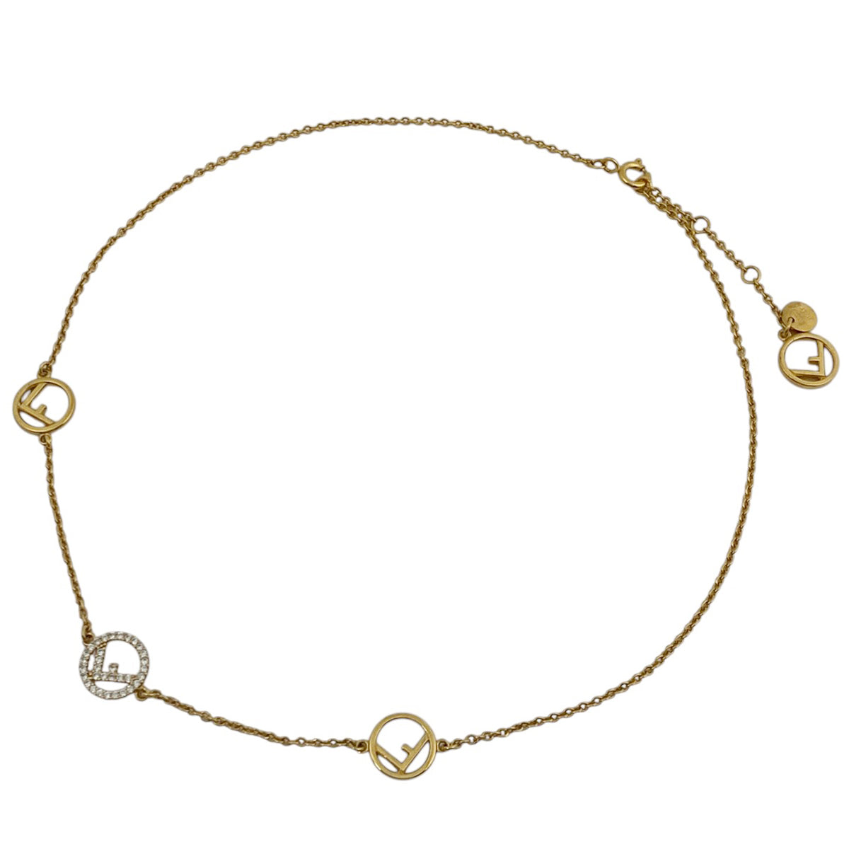 【希少】フェンディ　ネックレス　ズッカ　バッグ　ゴールド　約60cm 希少】フェンディ ネックレス ズッカ バッグ ゴールド 約60cm 楽天市場