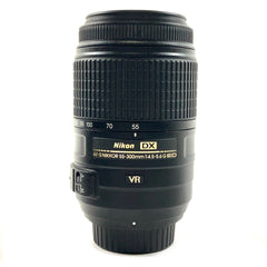ニコン Nikon AF-S DX NIKKOR 55-300mm F4.5-5.6G ED VR 一眼カメラ用レンズ（オートフォーカス） 【中古】