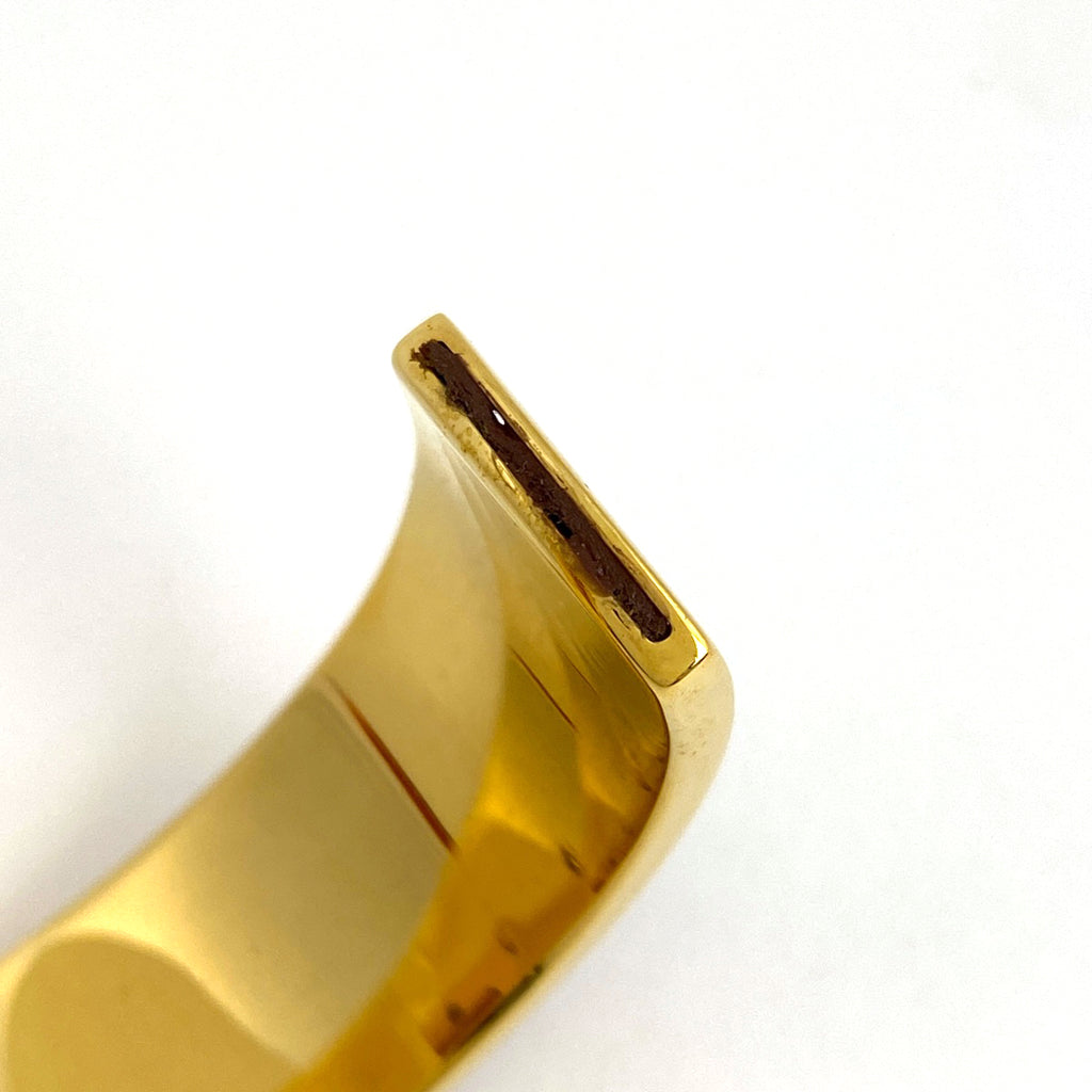 エルメス ケリー バングル ブレスレット 腕輪 バングル GP レザー ブラウン レディース 【中古】 
 ラッピング可