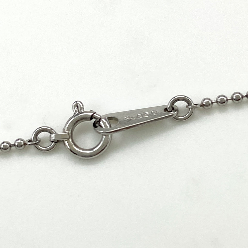 メレダイヤ デザインネックレス プラチナ ペンダント ネックレス Pt900 Pt850 ダイヤモンド レディース 【中古】nbjwl