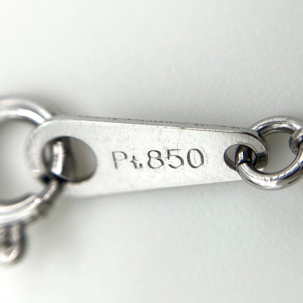 メレダイヤ デザインネックレス プラチナ ペンダント ネックレス Pt900 Pt850 ダイヤモンド レディース 【中古】nbjwl