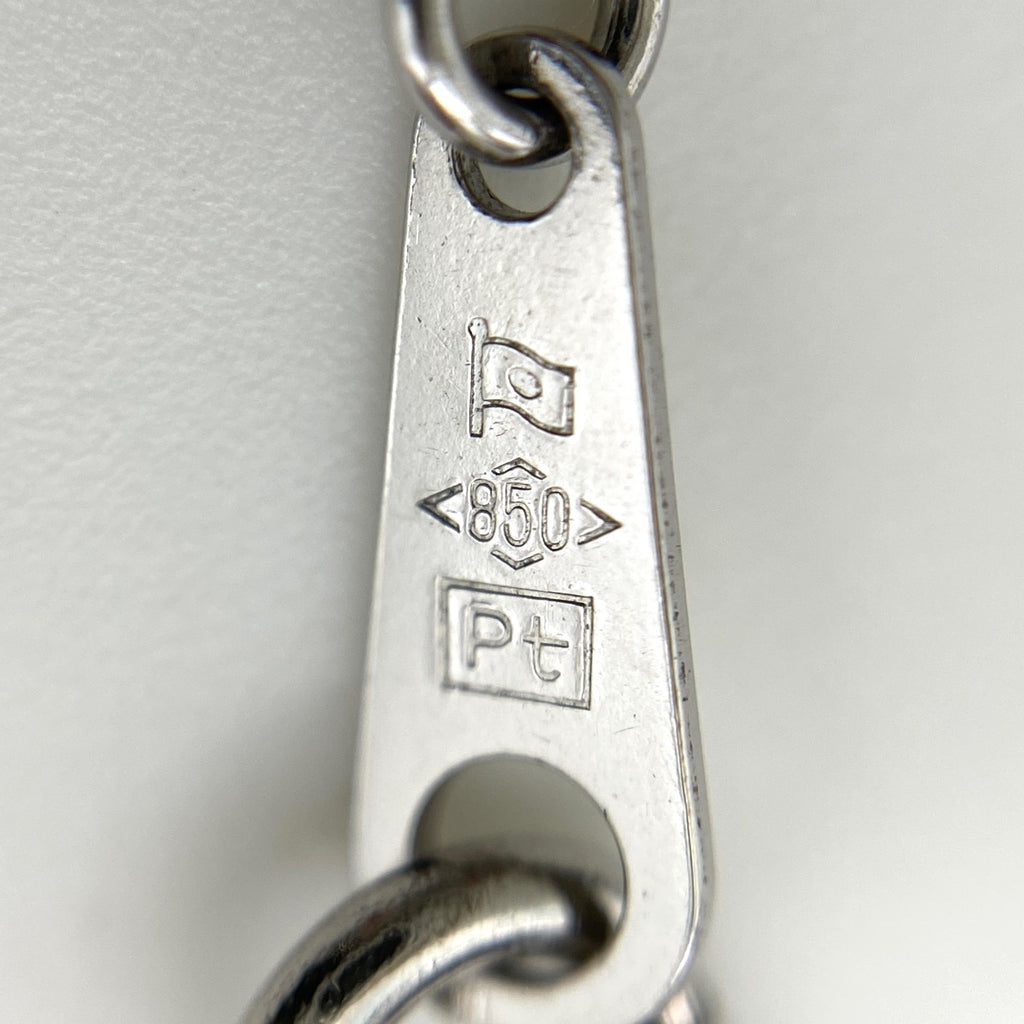 メレダイヤ デザインネックレス プラチナ ペンダント ネックレス Pt900 Pt850 ダイヤモンド レディース 【中古】nbjwl