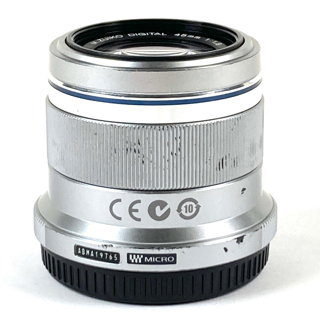 【在庫一掃】 オリンパス OLYMPUS M.ZUIKO DIGITAL 45mm F1.8 シルバー 一眼カメラ用レンズ（オートフォーカス） 【中古】cambb