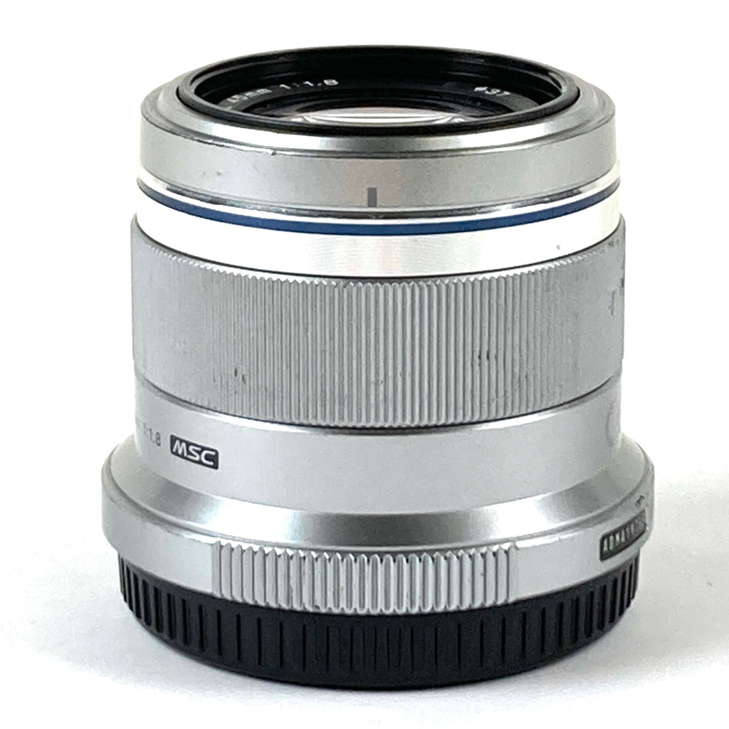 【在庫一掃】 オリンパス OLYMPUS M.ZUIKO DIGITAL 45mm F1.8 シルバー 一眼カメラ用レンズ（オートフォーカス） 【中古】cambb