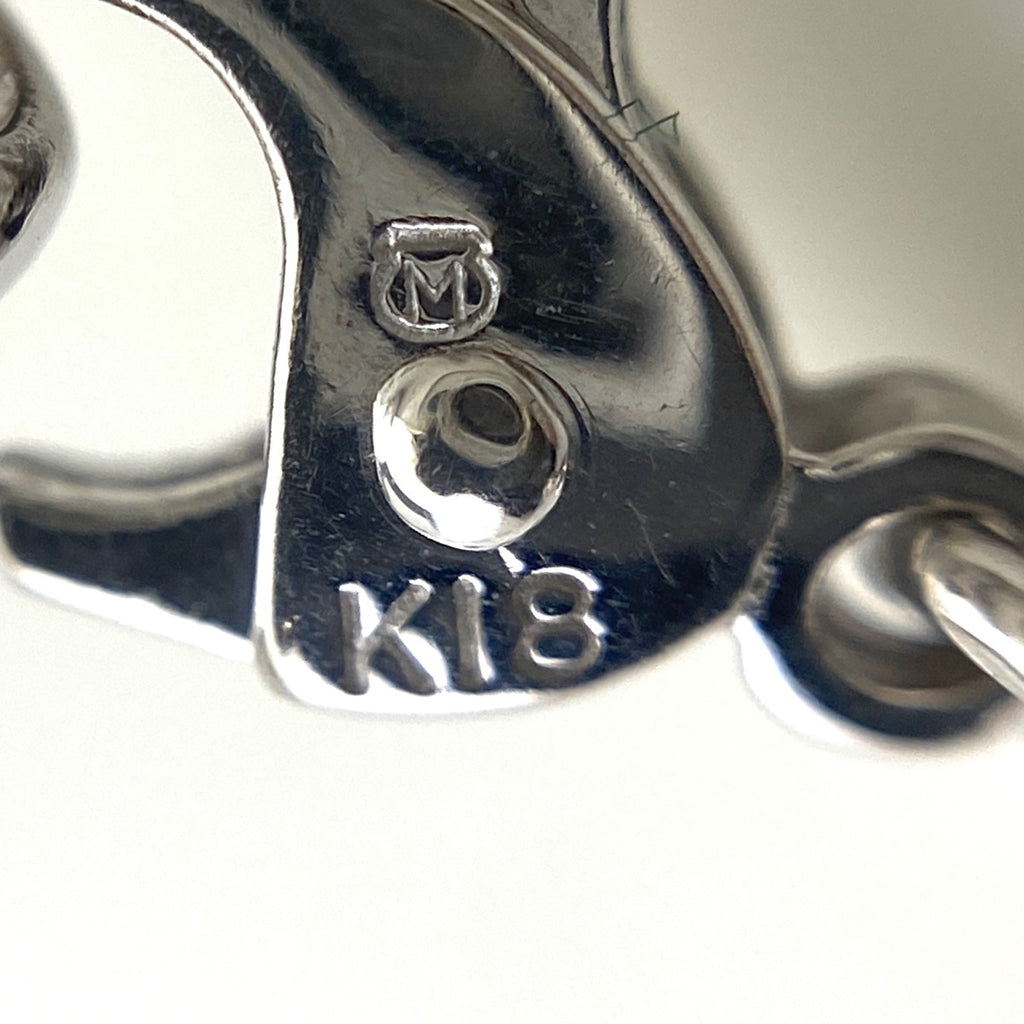 ミキモト パール デザインネックレス 真珠 ネックレス K18 パール レディース 【中古】brjwl