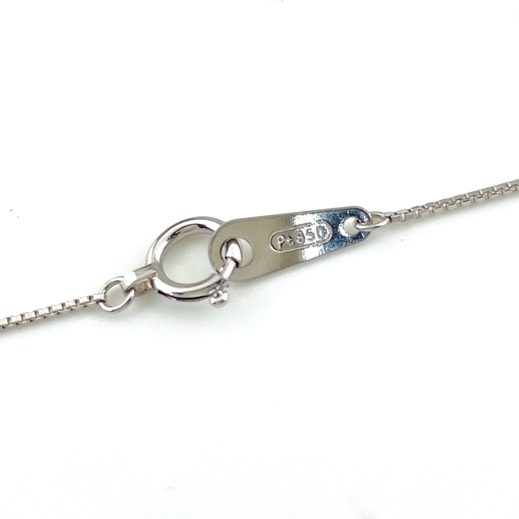 メレダイヤ デザインネックレス プラチナ ペンダント ネックレス Pt900 Pt850 ダイヤモンド レディース 【中古】nbjwl