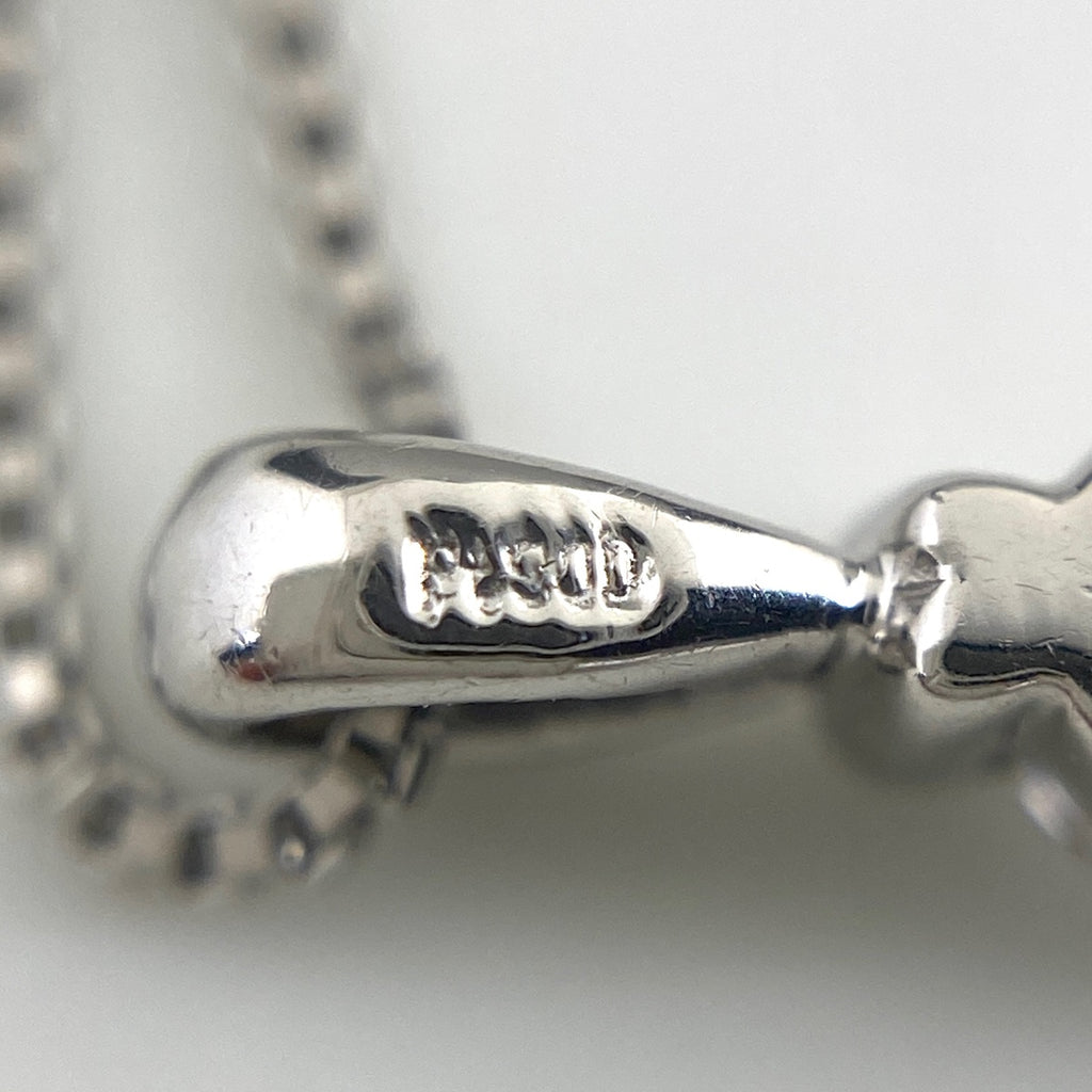 メレダイヤ デザインネックレス プラチナ ペンダント ネックレス Pt900 Pt850 ダイヤモンド レディース 【中古】nbjwl