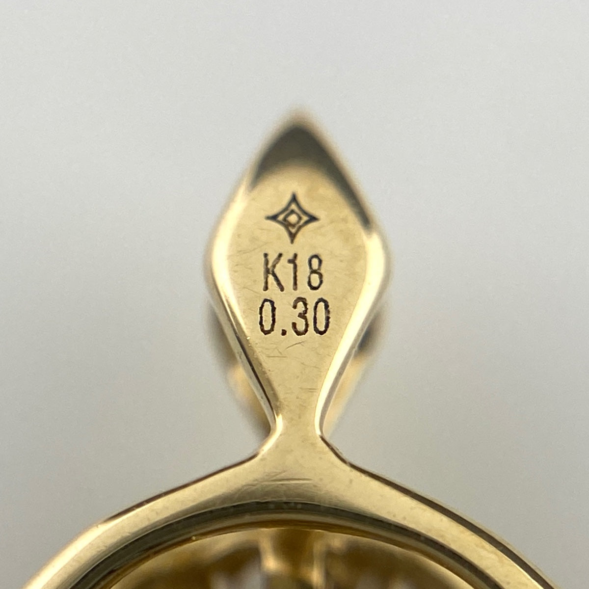 バイセル公式】GSTV メレダイヤ ペンダントトップ YG イエロー