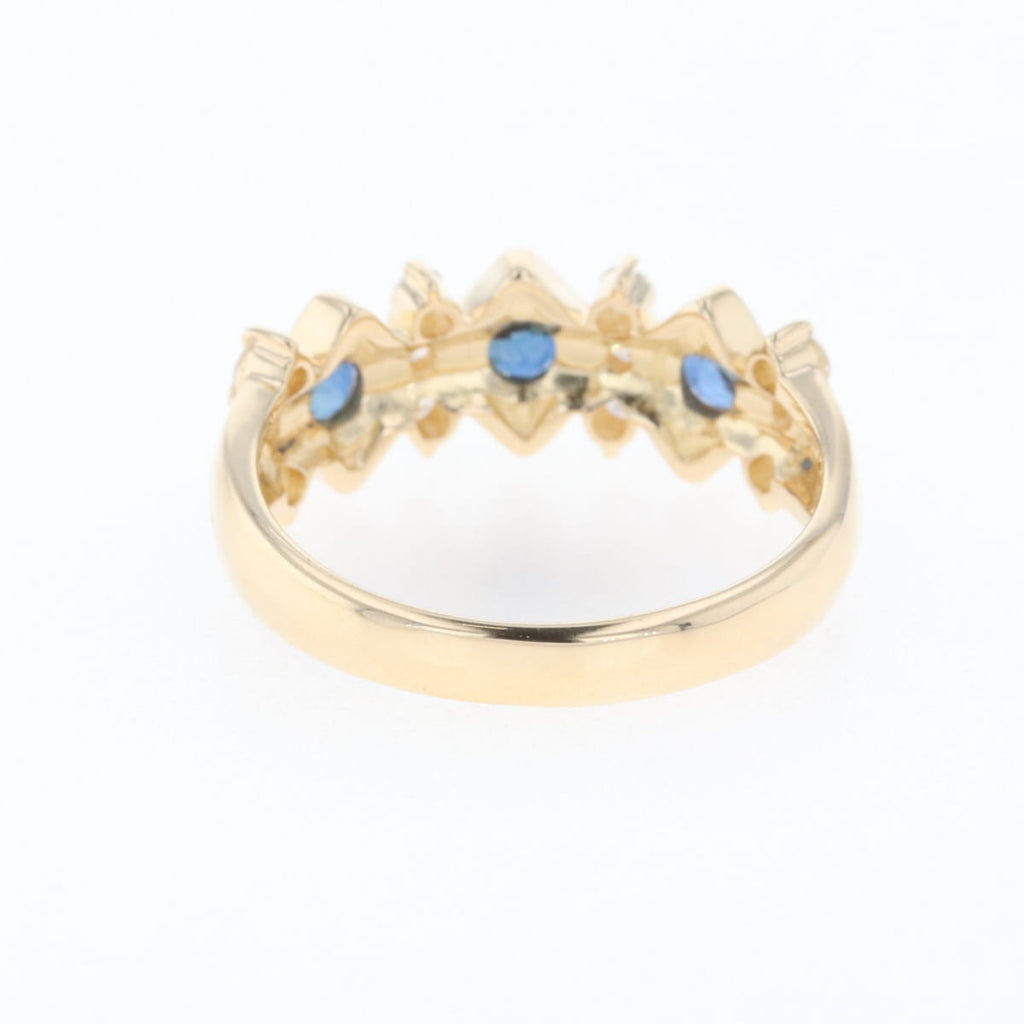 K18 YG サファイア リング 12号 0.72CT レディース 中古 nbjwl