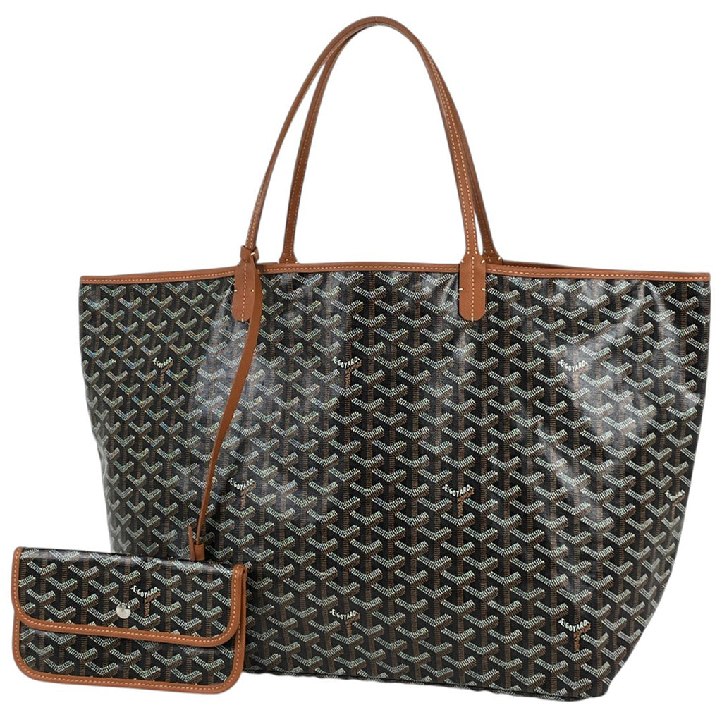 ゴヤール サンルイ GM ショルダーバッグ トートバッグ コーティングキャンバス ブラウン レディース 【中古】brbag