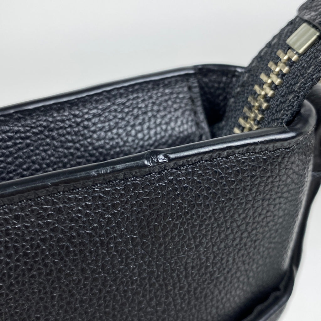 コーチ ロゴ ショルダーバッグ 斜め掛け ショルダーバッグ レザー ブラック F54780 レディース 【中古】brbag