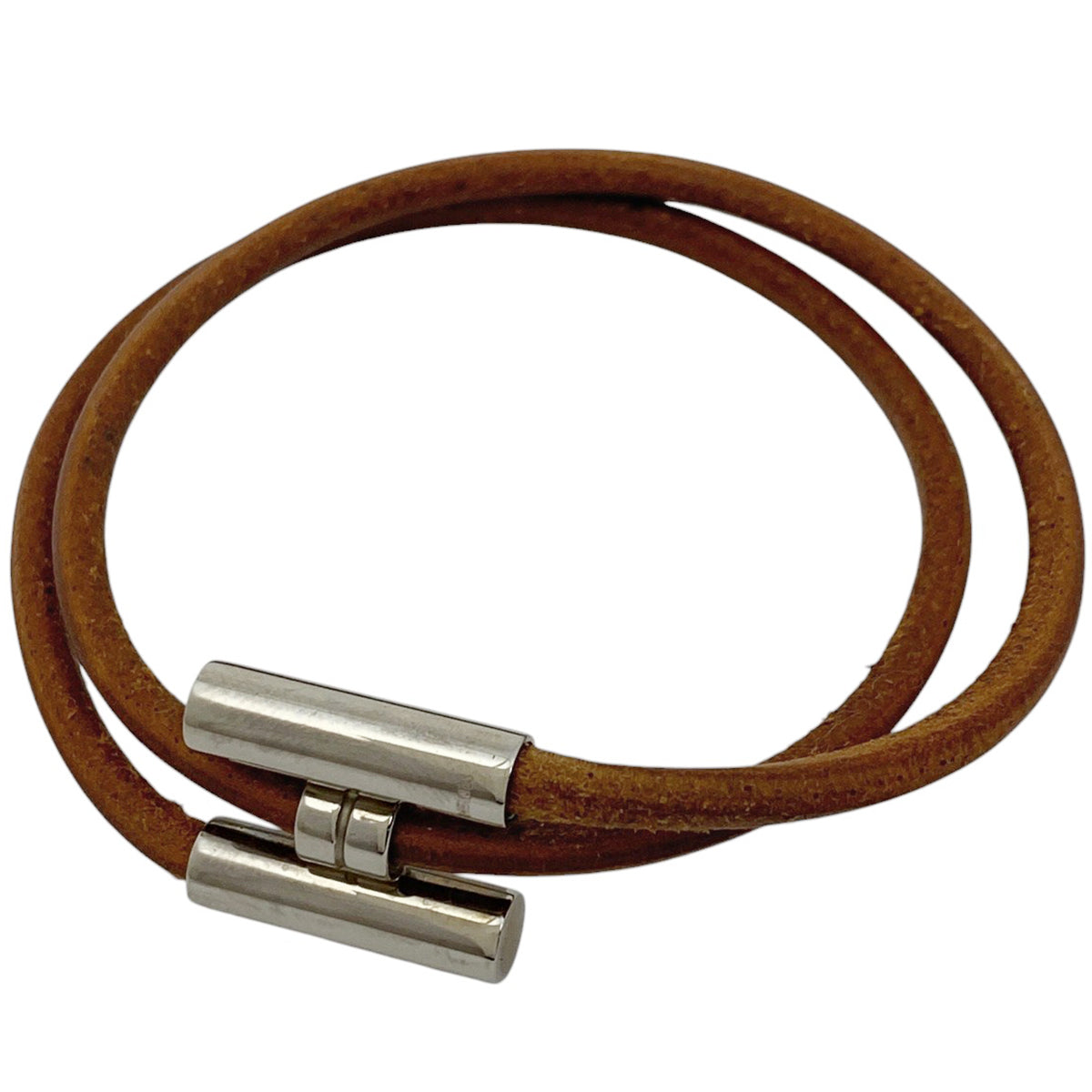 バイセル公式】エルメス トゥル二 トレッセ ブレスレット 2連 H