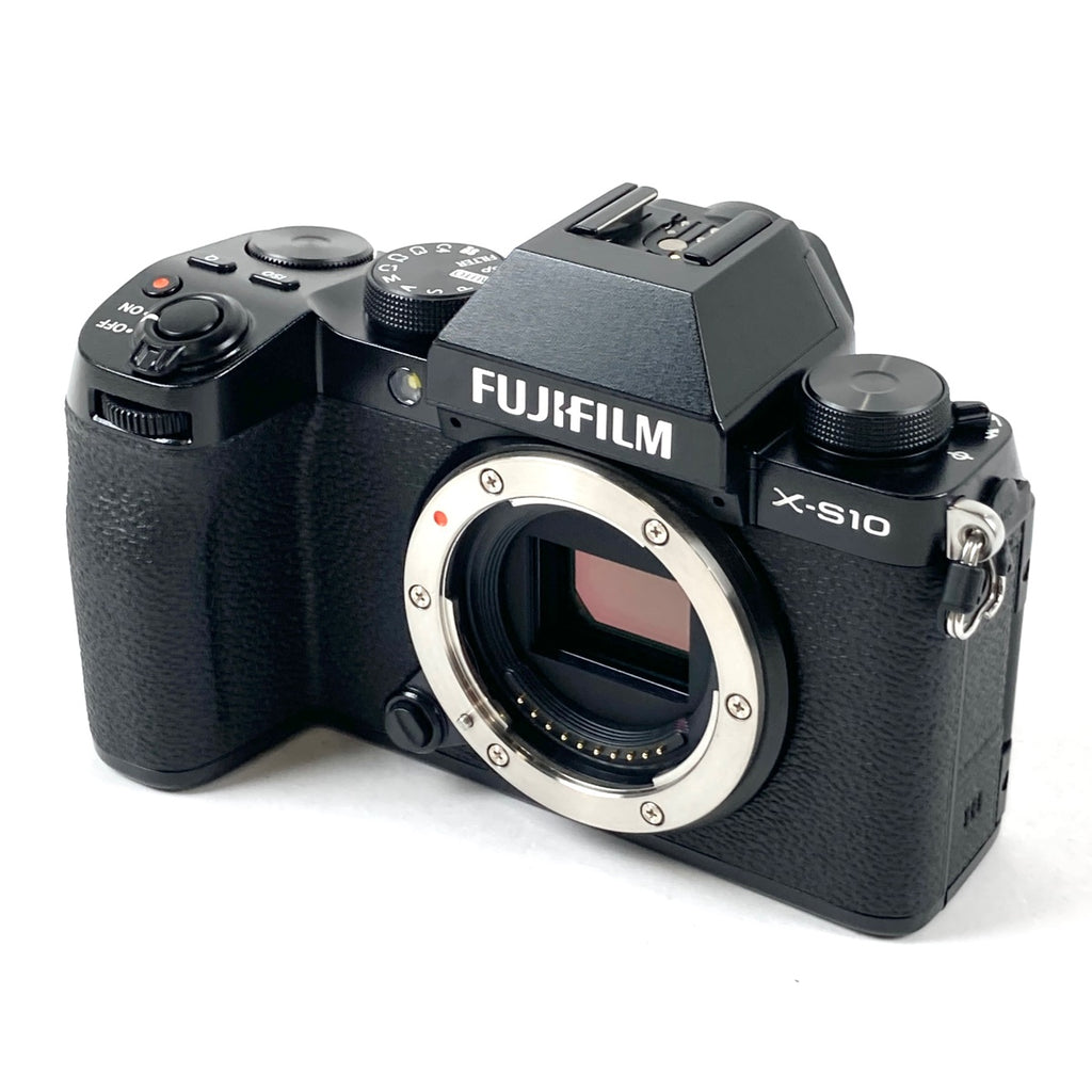 富士フイルム FUJIFILM X-S10 ダブルズーム レンズキット ブラック デジタル ミラーレス 一眼カメラ 【中古】cambb