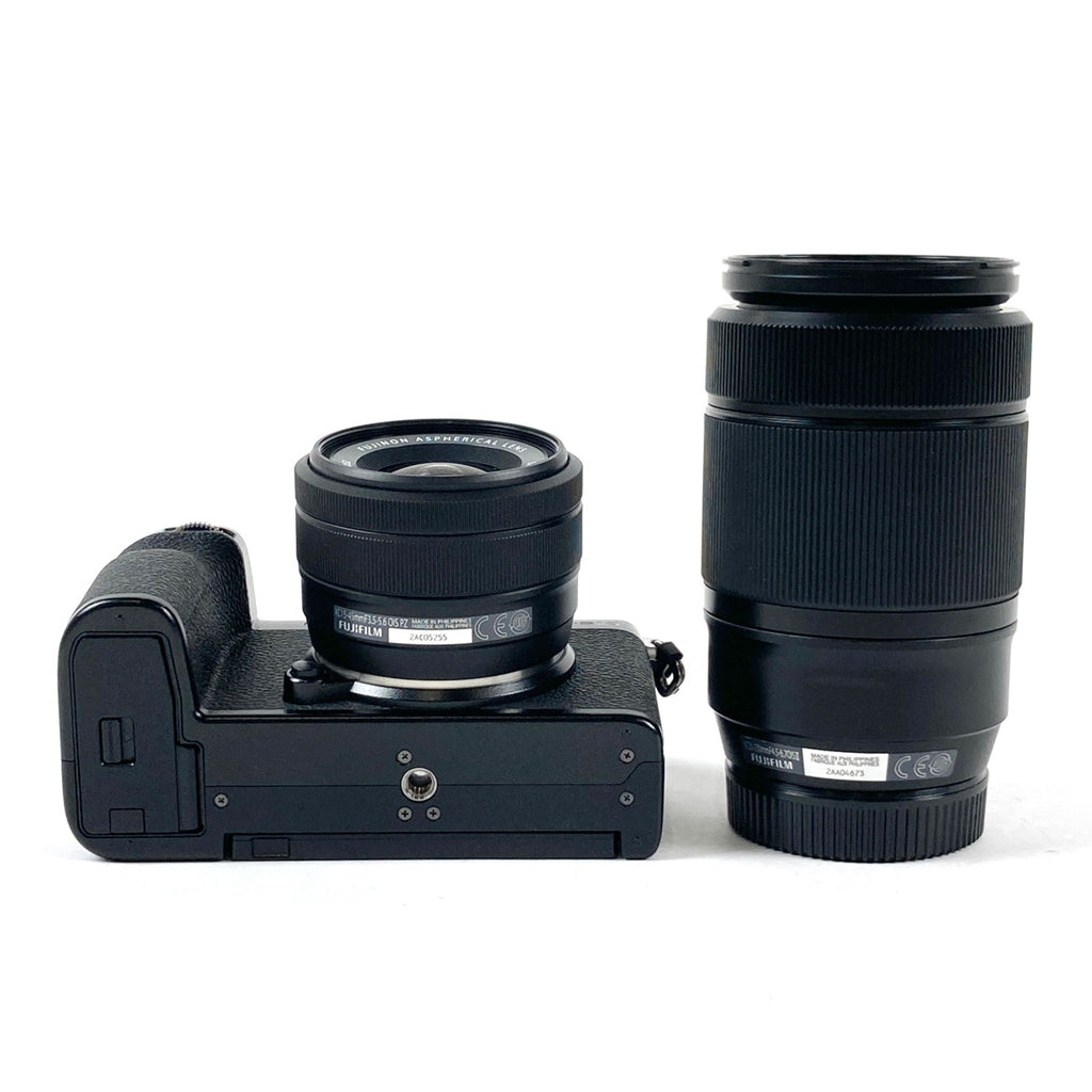 富士フイルム FUJIFILM X-S10 ダブルズーム レンズキット ブラック デジタル ミラーレス 一眼カメラ 【中古】cambb