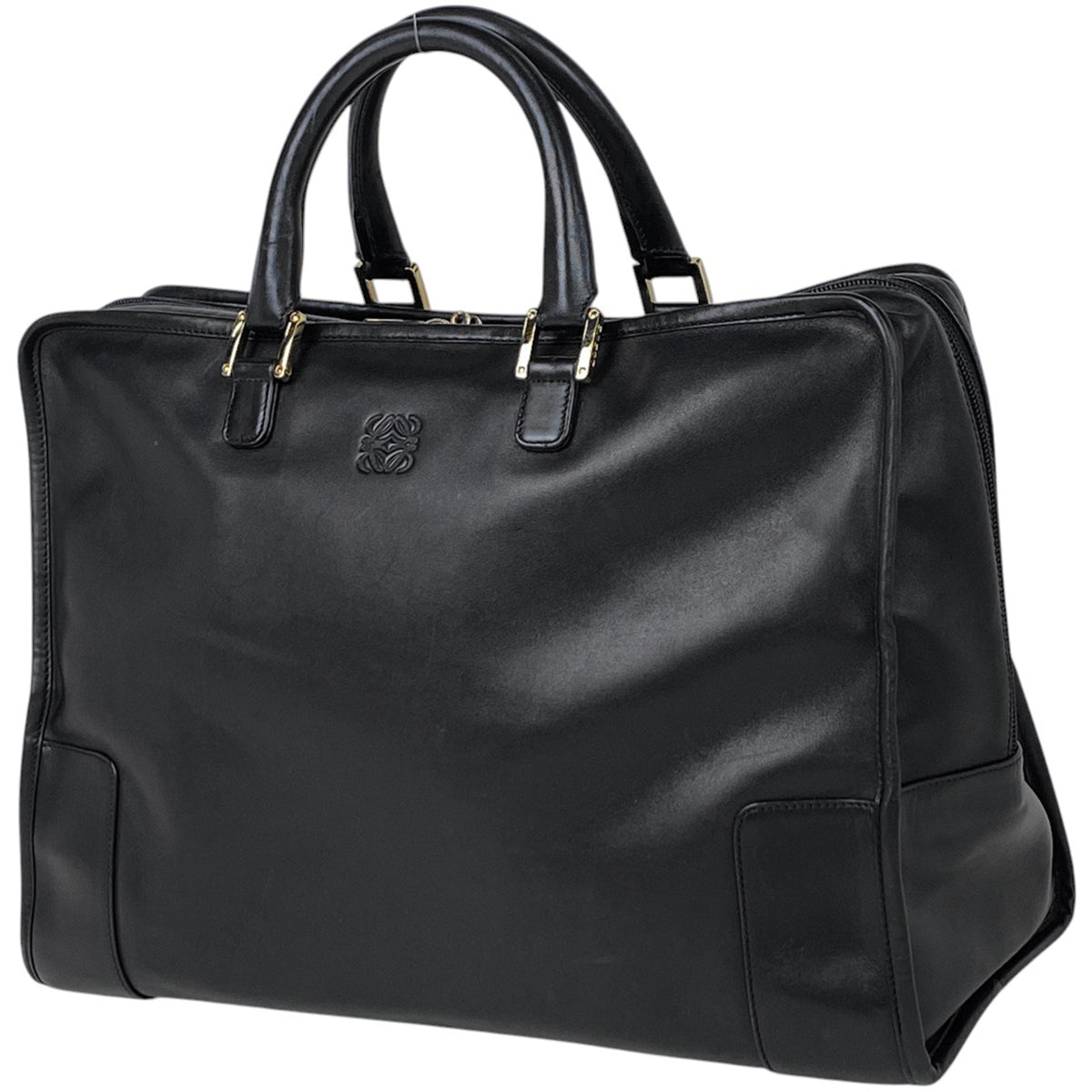 LOEWE - ロエベ ボストンバッグ アナグラム アマソナ 大容量