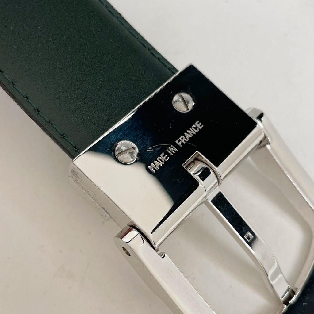ルイ・ヴィトン サンチュール クラシック M6843 ベルト タイガ エピセア(グリーン) メンズ 【中古】brbag