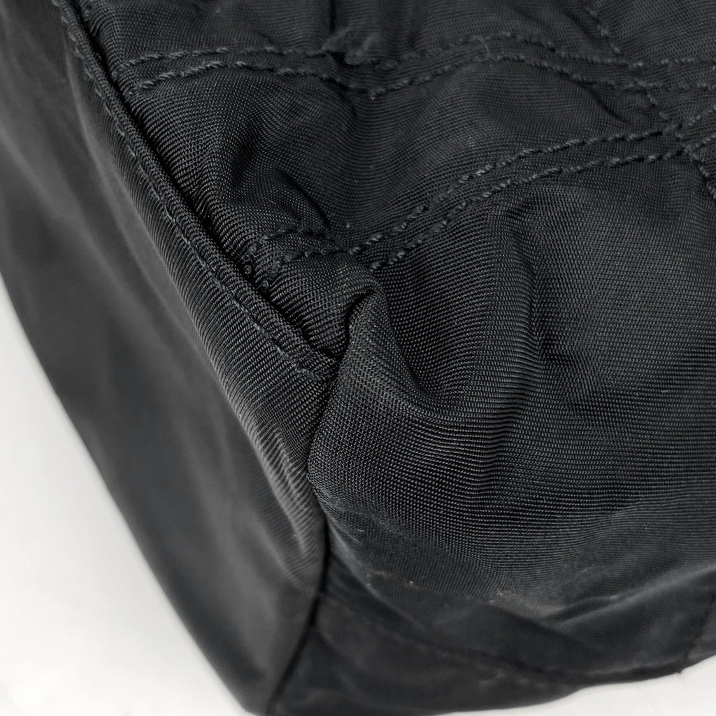 プラダ ロゴプレート トートバッグ ショルダーバッグ トートバッグ ナイロン ネロ(ブラック) レディース 【中古】brbag