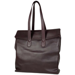 ダンヒル ロゴ トートバッグ 肩掛け アルフレッド トートバッグ レザー ボルドー メンズ 【中古】brbag