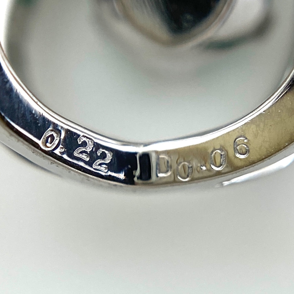 エメラルド デザインネックレス プラチナ ペンダント メレダイヤ ダイヤモンド スイング ネックレス Pt900 Pt850 エメラルド レディース 【中古】nbjwl