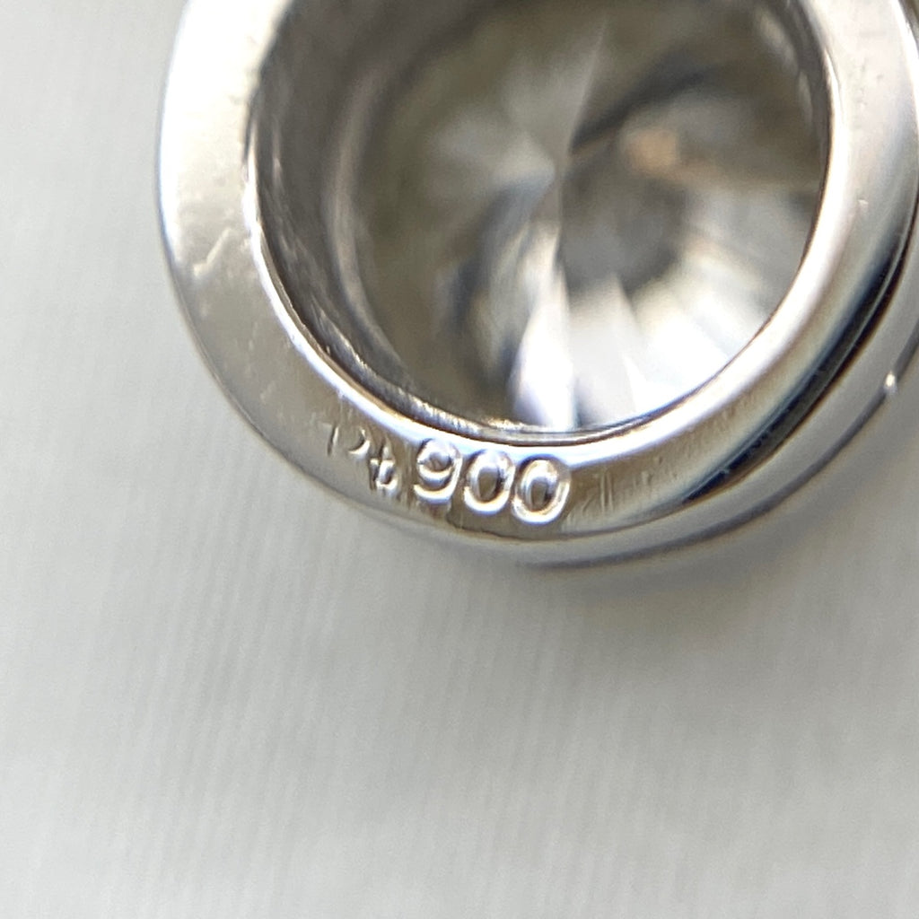サファイア デザインネックレス プラチナ YG イエローゴールド ペンダント メレダイヤ ネックレス Pt900 Pt850 K18 レディース 【中古】nbjwl