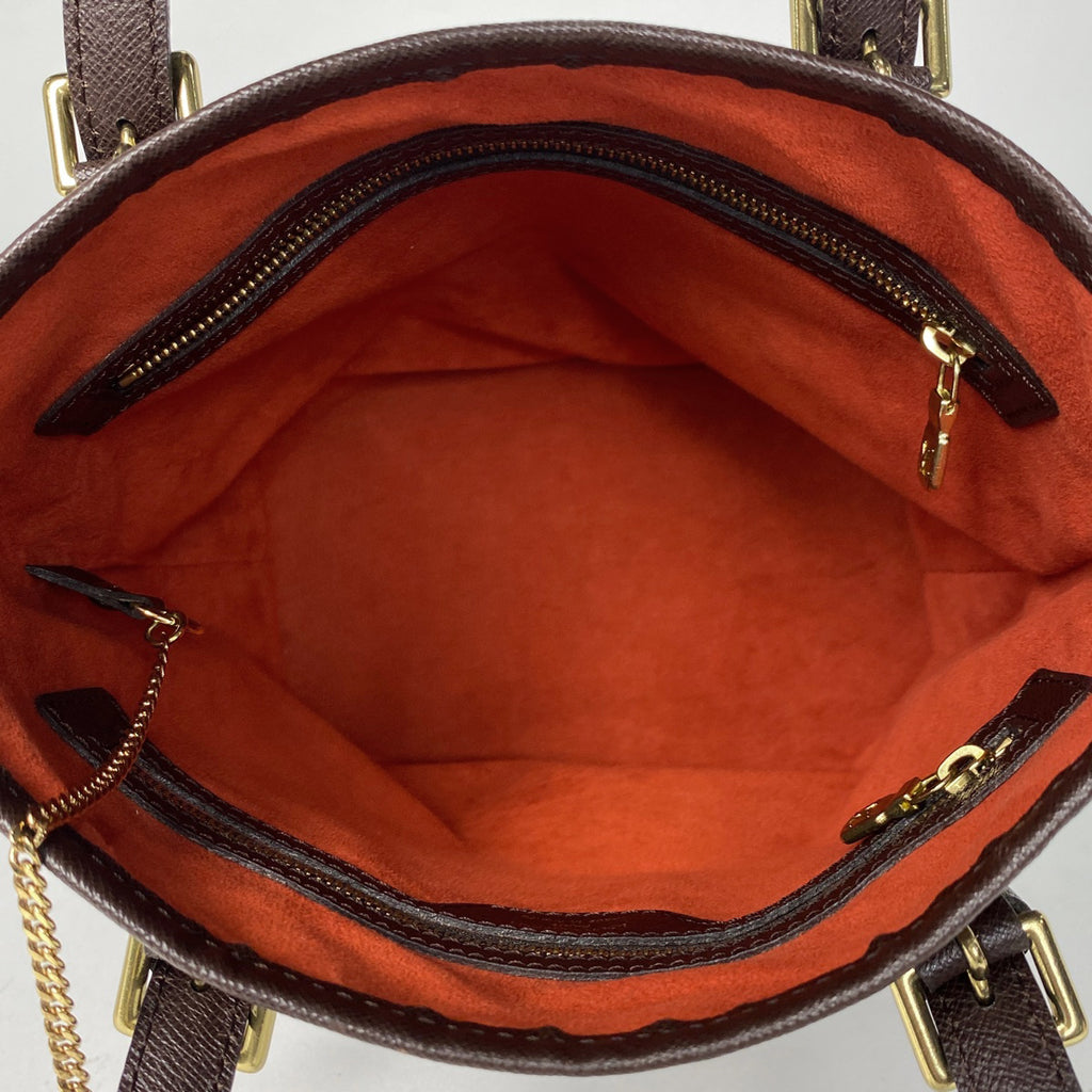 ルイ・ヴィトン マレ ハンドバッグ バケット ショルダー トートバッグ ダミエ ブラウン N42240 レディース 【中古】brbag