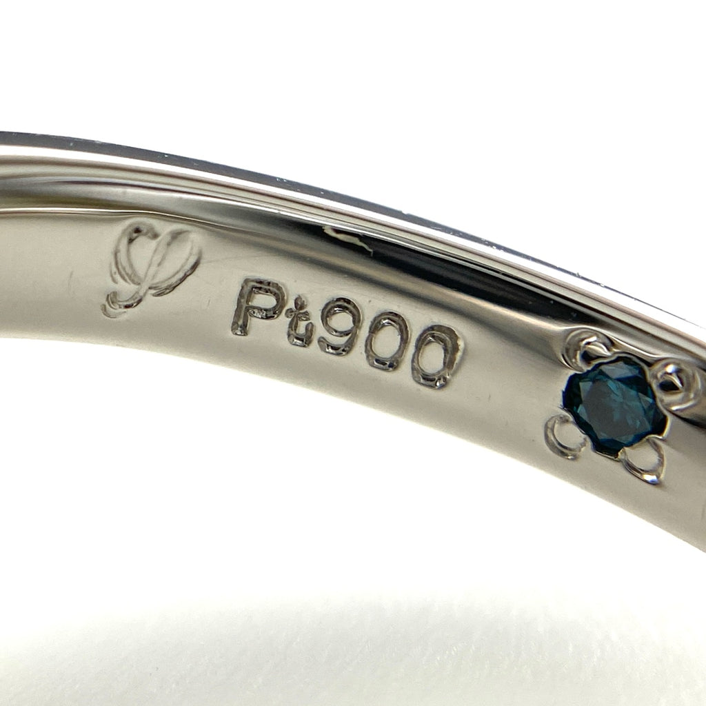 アイプリモ I-PRIMO ダイヤモンド デザインリング プラチナ 指輪 メレダイヤ リング 6.5号 Pt900 ダイヤモンド レディース 【中古】brjwl