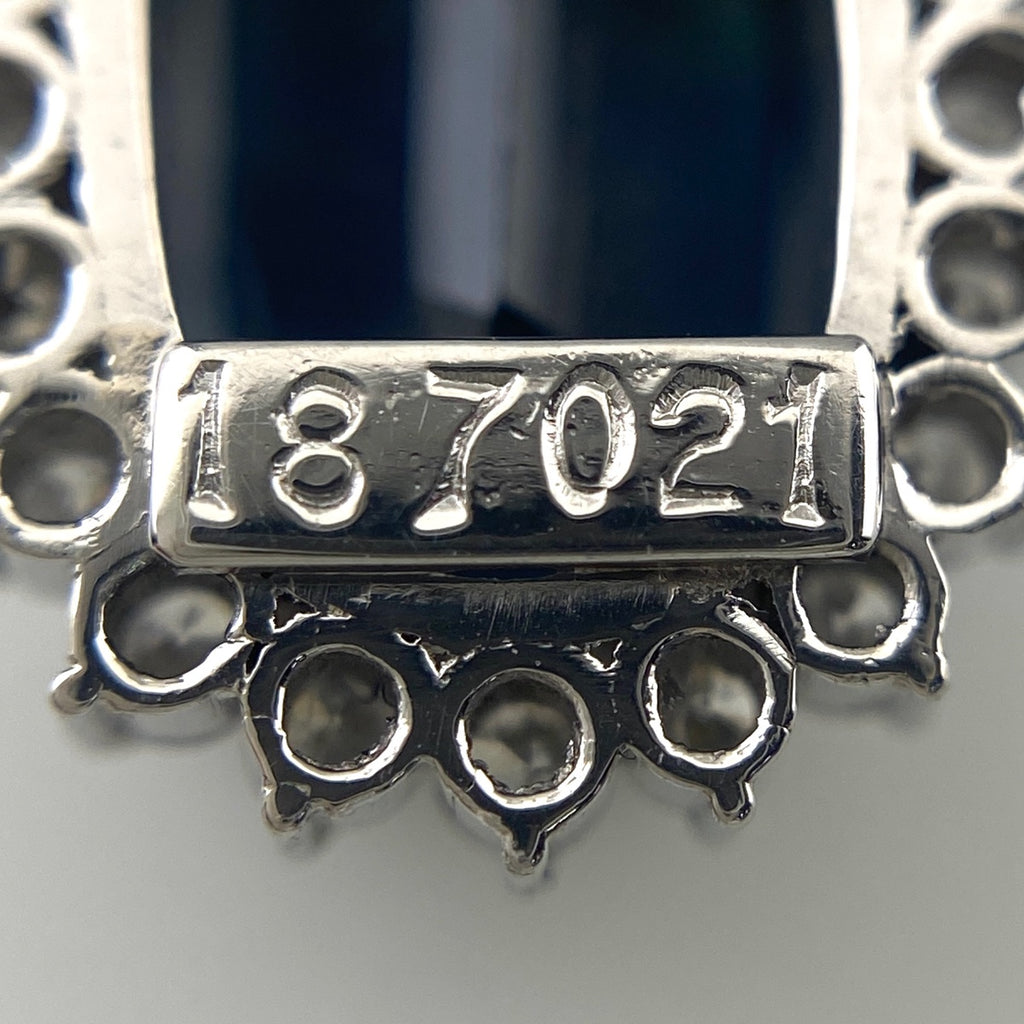 PT900 PT850 サファイア ネックレス プラチナ 1.87CT レディース 中古 nbjwl