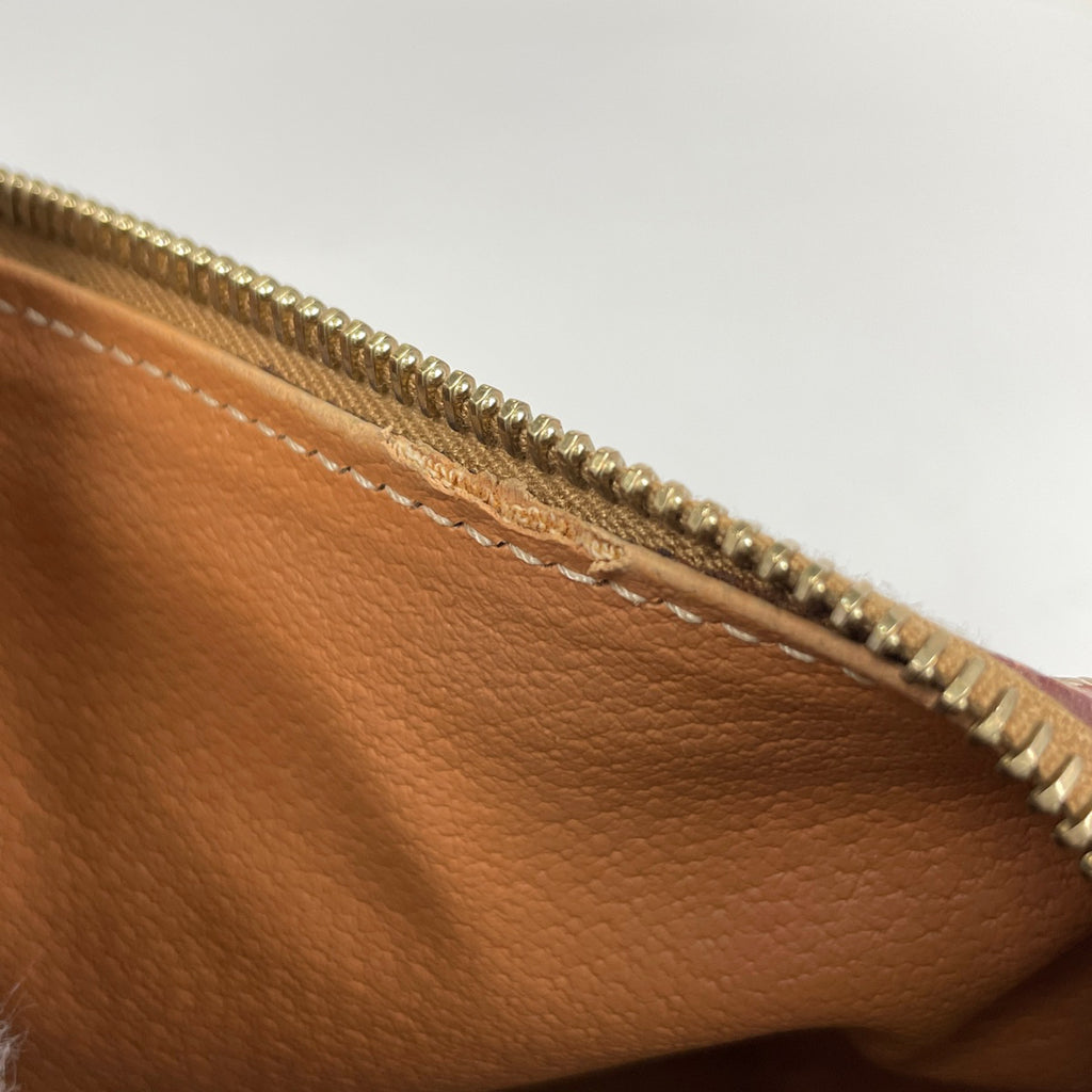 セリーヌ マカダム柄 ハンドバッグ ロゴ ハンドバッグ コーティングキャンバス ブラウン レディース 【中古】brbag